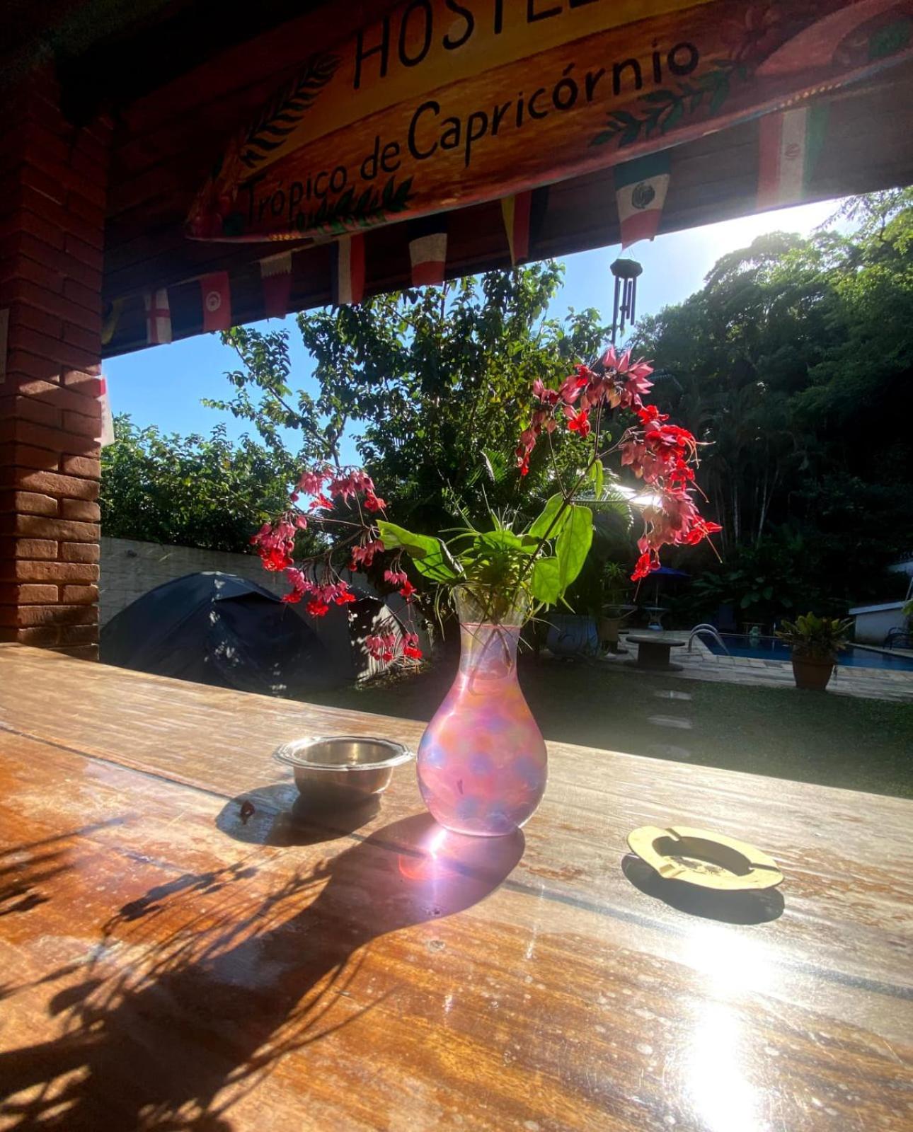 Hostel Trópico de Capricórnio - Vermelha do Centro Ubatuba Exterior foto