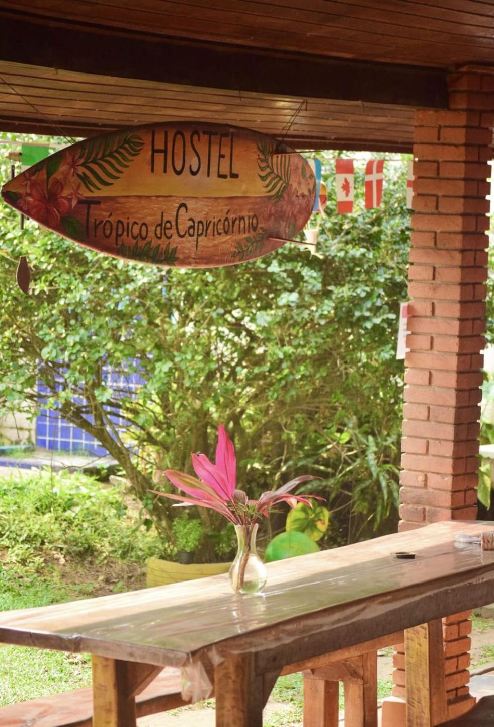 Hostel Trópico de Capricórnio - Vermelha do Centro Ubatuba Exterior foto